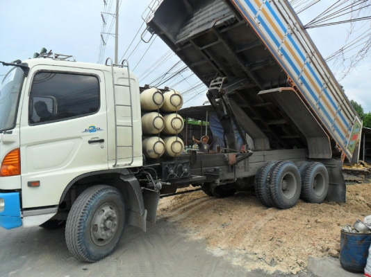 Hino Mega 260 แรง แก๊ส 6 ปี 47-48