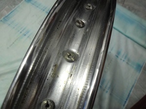 ขายวงล้อหน้า พร้อมซี่ลวดและดุมล้อ