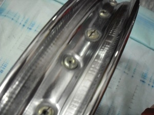 ขายวงล้อหน้า พร้อมซี่ลวดและดุมล้อ