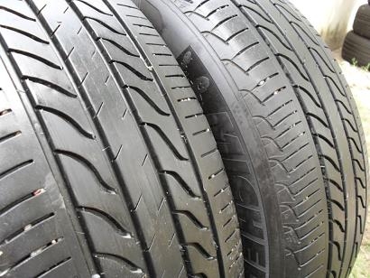 ขายยาง MICHELIN PRIMACY LC ปี2511(1คู่) ไม่มีปะ 215/55/16 ราคา 2,000