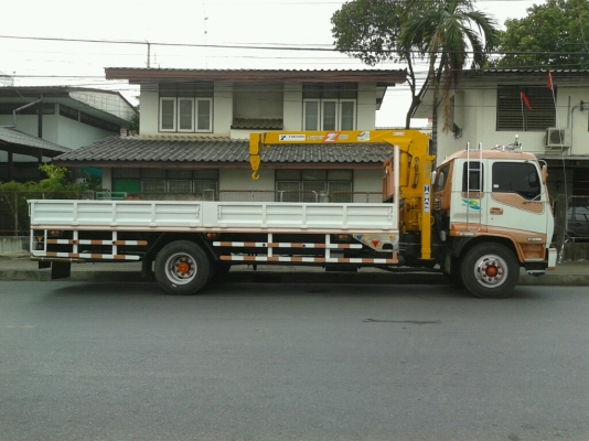 ขาย6ล้อติดเครน3ตัน(เสาสูง)tadano