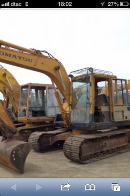 ขายรถขุดโคมัสสุ PC120-3 รถเก่านอก 100\% ยังไม่เคยใช้งานในเมืองไทย เครื่องดี เอวแน่น ช่วงล่างดี เช็คระบบแล้ว คอนโทลน้ำมัน แบตใหม่ 2 ลูก เอกสารพร้้อม