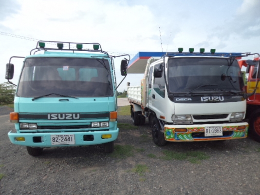 ขายรถอีซูซุ6ล้อดั้มร็อก175แรง+เดก้า 210แรง สภาพพร้อมใช้งานคับ