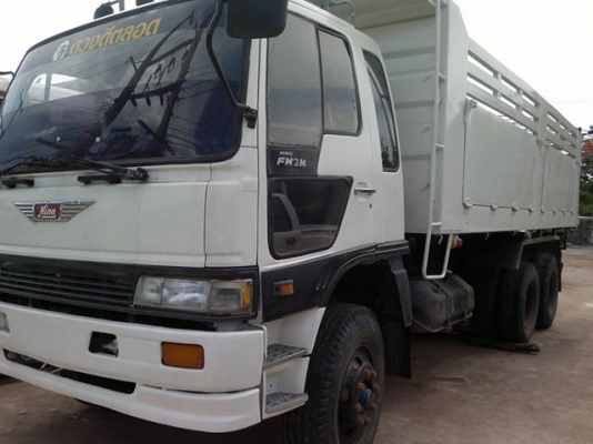 ขายด่วน  รถสิบล้อสองเพลาดัมพ์  HINO  FM  3M  240  กระจกไฟฟ้า  พร้อมขาย  พร้อมใช้งาน
