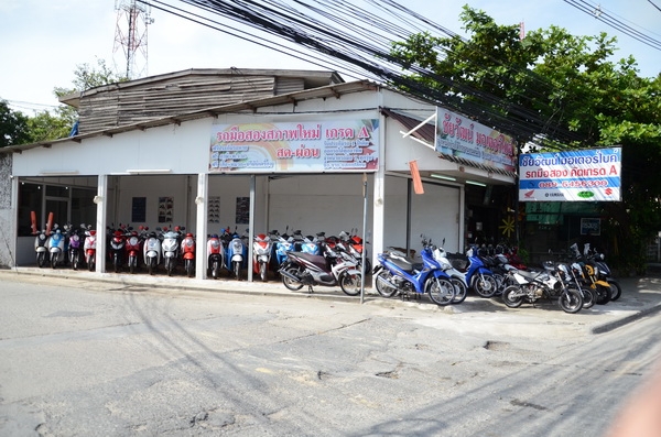 ขายรถมอเตอร์ไซค์บางแสนราคาถูก