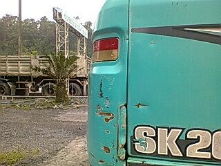 รถแบคโฮ KOBELCO  YN11  ( รถทำงาน 13,xxx ซม. )  สนใจติดต่อ 081 - 6079515