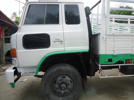 ขายด่วนมากๆๆๆ   รถบรรทุก 6 ล้อ HINO FF  168 แรงม้า   เครื่อง EH700 กระบะยาว 7.20 เมตร คอกสูง