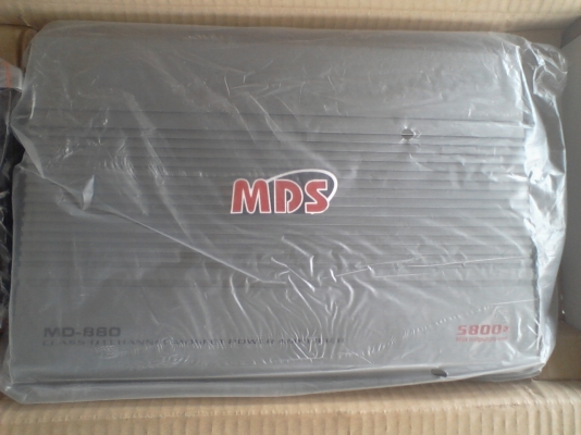 ขายเพาว์เวอร์แอมป์ CLASS D MDS  ของใหม่แกะกล่อง