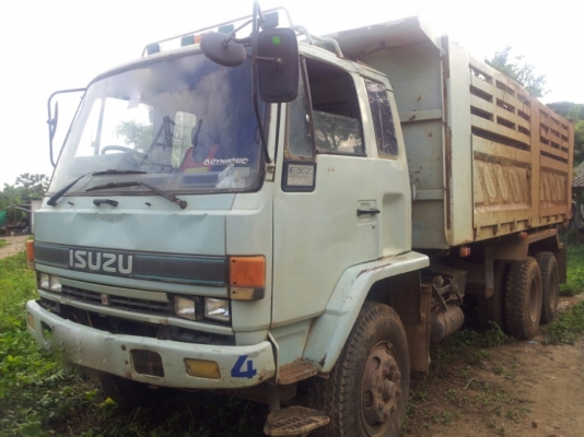 รถอีซูซุ 10 ล้อดั้ม FXZ 240 แรงม้า  ปี 37  ( ขาวตัว สุดท้าย. )  สนใจติดต่อ 081 - 6079515