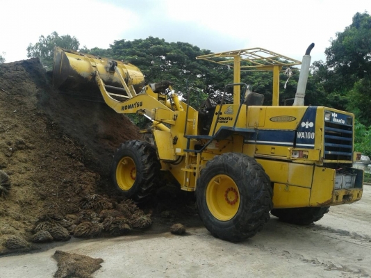 ขายรถตักล้อยาง KOMUTSU WA100-1 SN 11232 เครื่อง 6 D95L-1 สภาพดี พร้อมใช้งาน ราคาต่อรองได้
