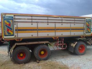 Isuzu Rocky 210 วางเครื่อง 270 นอกนั้นเดิมๆ แม่ลูกดั้มลูก 3 คาน กระบะเนียม