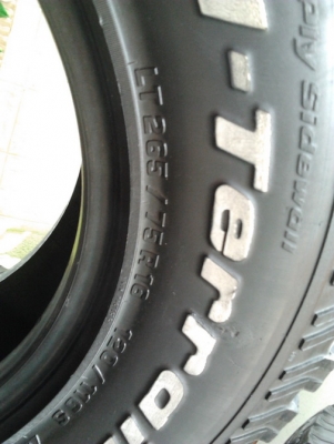 BF All 265/75/16 สวยๆถูกๆ มี 2 ชุด