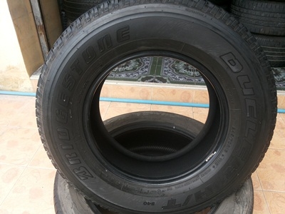 ขายยาง245/70/16 ปี 10 BRIDGESTONE DUELER H/T 840 1 ชุด  ราคา :  4,700.00  บาท
