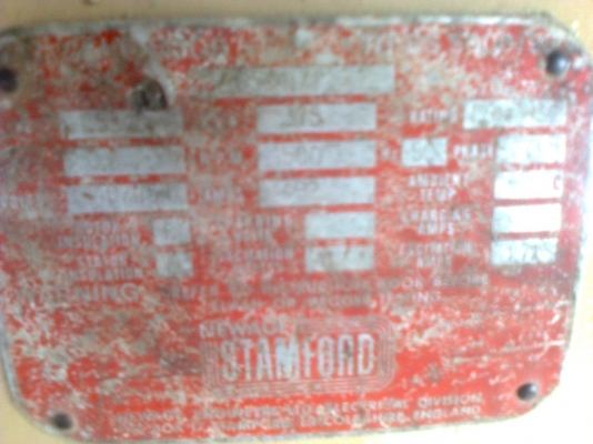 ขายเครื่องปั่นไฟ Cummins Big Cam4 375 KVA. เครื่องสแปร์เล้าไก่ใช้งานน้อย