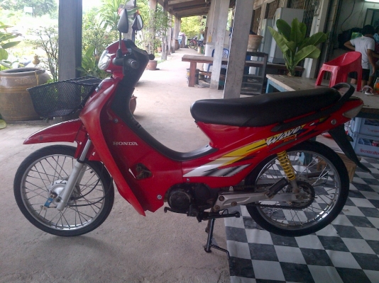 ขาย!เวฟ100 ปี46 รถเครื่องเดิมแน่นๆ  พร้อมใช้ ทะเบียน+เอกสารโอน ภาษีไม่หมด