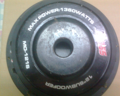 ลำโพงซับ 12 นิ้วโมแรงๆ โครงหล่อ