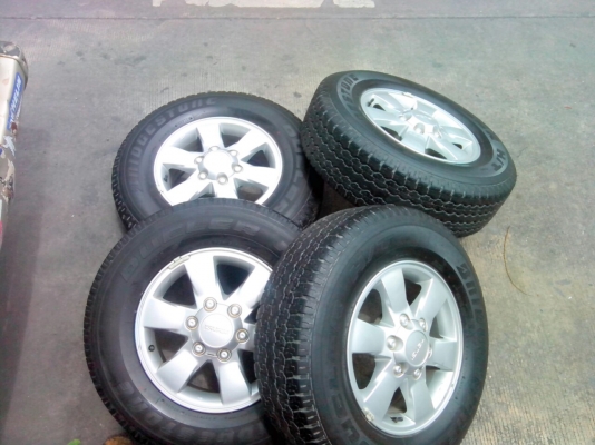 ขาย max isuzu ขอบ 16 พร้อมยาง 6500