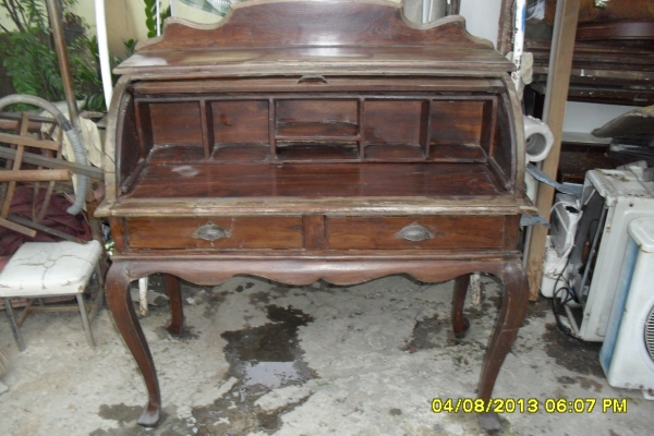 ขายโต๊ะโบราณไม้สักทอง