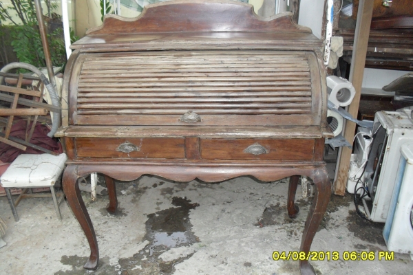 ขายโต๊ะโบราณไม้สักทอง