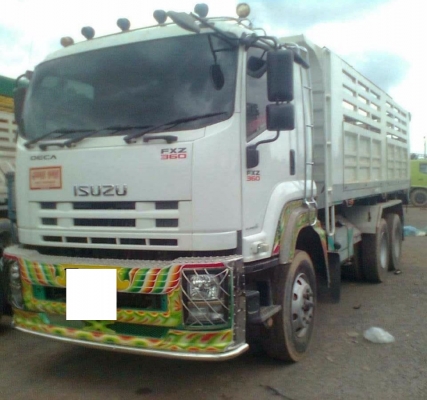 ขายรถสิบล้อ ISUZU เดก้า360 ปี 54 มีระบบลากพ่วง เอกสารพร้อมโอน