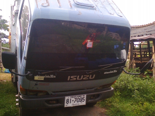 ISUZU NPR ปี 40 ฝาขาว ยาว 5เมตร เครื่อง 120 รถห้างแท้เดิม