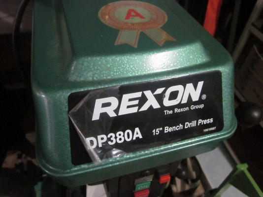 ขายแท่นสว่านรุ่นใหญ่ Rexon A380 ไม่ค่อยได้ใช้