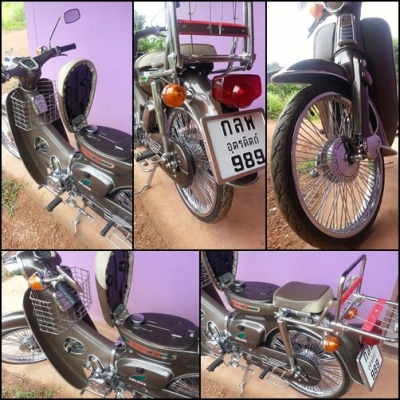 C70 เครื่อง Lifan125 น้ำตาล Almera มีทะเบียนเอกสารครบ สภาพดูเอา