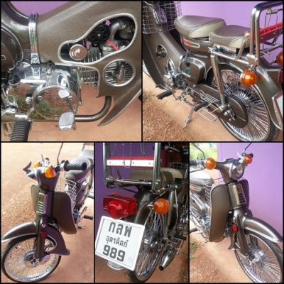 C70 เครื่อง Lifan125 น้ำตาล Almera มีทะเบียนเอกสารครบ สภาพดูเอา