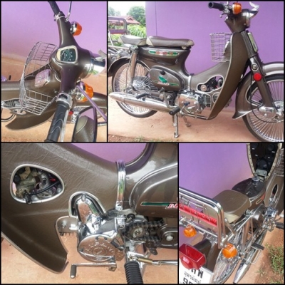 C70 เครื่อง Lifan125 น้ำตาล Almera มีทะเบียนเอกสารครบ สภาพดูเอา