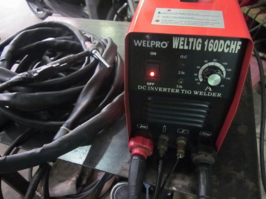 ขายเครื่องเชื่อม welpro tig 160 am ไม่ได้ใช้ขายครับ