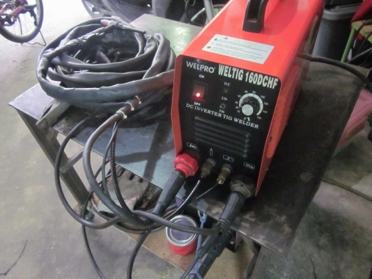 ขายเครื่องเชื่อม welpro tig 160 am ไม่ได้ใช้ขายครับ