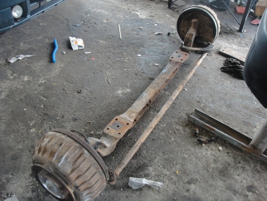 ขายแล้ว Truck2Hand ครับ ขายคานหน้า 5 น๊อต ถอดออกจากอีซูสุ NPR