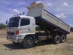 ขายHINO MEGA260แม่ลูกดั้มสามมิตร ลูกสองคานดั้ม