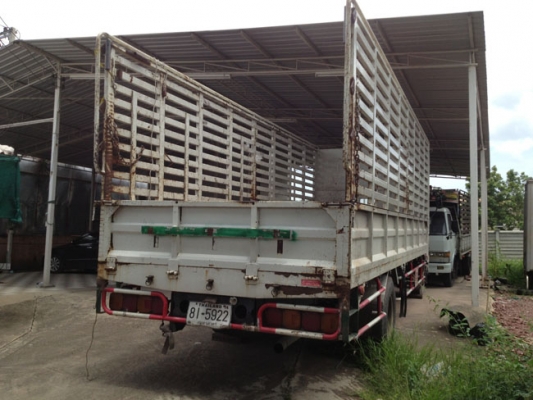 ขาย 6 ล้อใหญ่ Hino FF1J สมอทอง ปี 2002 ยาว 7.20 เมตร (รถห้างแท้)