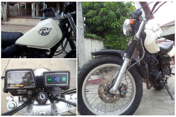 ---- Yamaha TW225  รุ่นดิสหน้า ปี2003