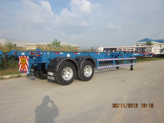 เทเลอร์ใหม่ ก้างปลา 2 เพลา 40 ฟูต รับรถทันที