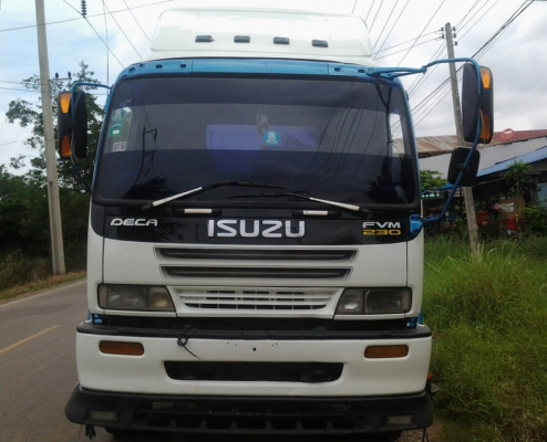 ISUZU DECA 195 Hp รถห้างแท้ 2 เพลา เกียร์ ZF กระบะบรรทุกรถเกี่ยว ใหม่ๆ ครับ (ทีมงานรถคุณภาพ)