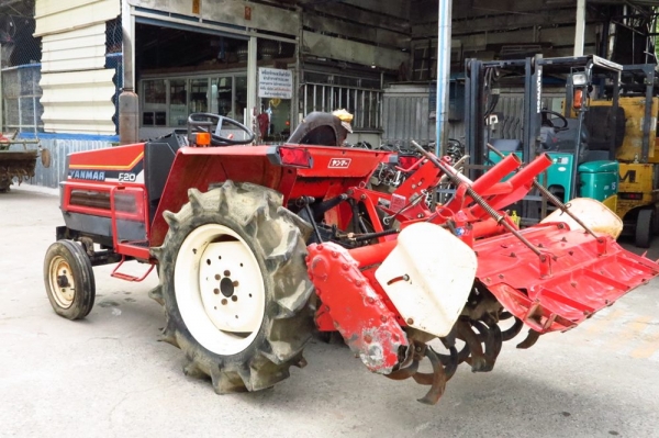 รถแทรคเตอร์ YANMAR F20 พร้อมโรตารี่ มือสองญี่ปุ่น นำเข้าเองโดยตรงจากญี่ปุ่น