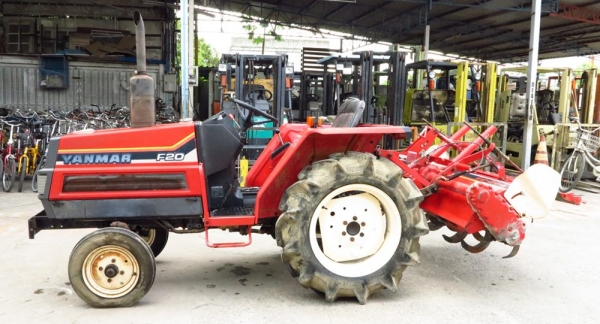 รถแทรคเตอร์ YANMAR F20 พร้อมโรตารี่ มือสองญี่ปุ่น นำเข้าเองโดยตรงจากญี่ปุ่น