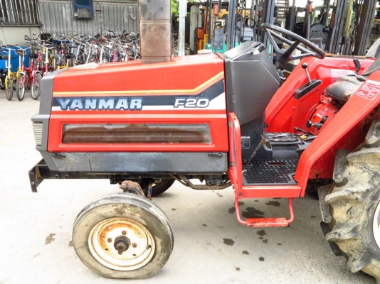 รถแทรคเตอร์ YANMAR F20 พร้อมโรตารี่ มือสองญี่ปุ่น นำเข้าเองโดยตรงจากญี่ปุ่น