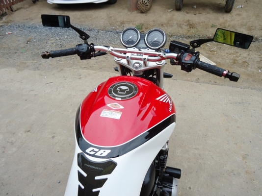 cb 400  v  tec  อินวอย +สรรพสามิต ท่อเลส สภาพดีพร้อมใช้