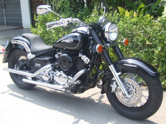 DRAGSTAR CLASSIC 400 ปี2000 ประกอบเก็บงานใหม่ พาวเดอร์โค้ท <<สรรพสามิต>>