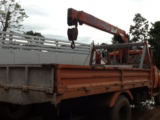 ขายด่วน หนัายาวสวย Isuzu เครื่อง tx120 เดิมๆพร้อมเครนunic3ตัน ขอขายที่450000 วางเงิน200000รับรถเลยครับ