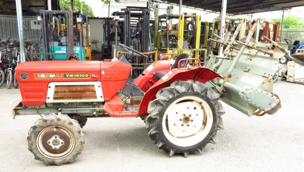 รถแทรคเตอร์ YANMAR YA1610D พร้อมโรตารี่ มือสองญี่ปุ่น นำเข้าโดยตรงจากผู้นำเข้า