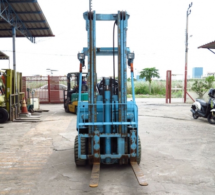 รถยกไฟฟ้า แบบนั่งขับขนาด 1.5 ตัน เสาสูง 6 เมตร Toyota 5FB15 นำเข้าจากญี่ปุ่น