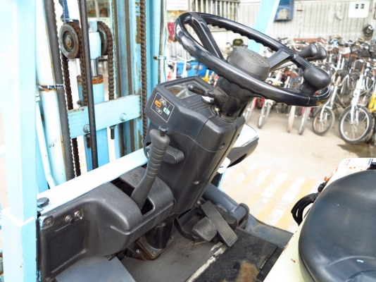 รถยกไฟฟ้า แบบนั่งขับขนาด 1.5 ตัน เสาสูง 6 เมตร Toyota 5FB15 นำเข้าจากญี่ปุ่น