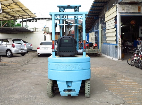 รถยกไฟฟ้า แบบนั่งขับขนาด 1.5 ตัน เสาสูง 6 เมตร Toyota 5FB15 นำเข้าจากญี่ปุ่น