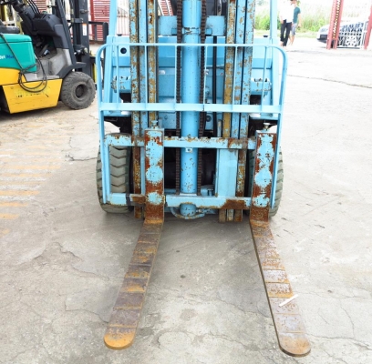 รถยกไฟฟ้า แบบนั่งขับขนาด 1.5 ตัน เสาสูง 6 เมตร Toyota 5FB15 นำเข้าจากญี่ปุ่น