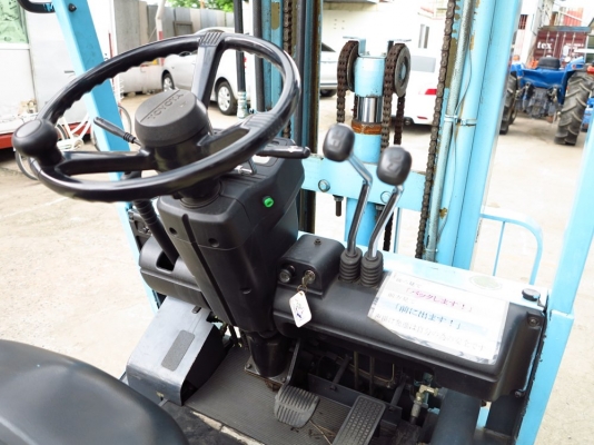 รถยกไฟฟ้า แบบนั่งขับขนาด 1.5 ตัน เสาสูง 6 เมตร Toyota 5FB15 นำเข้าจากญี่ปุ่น