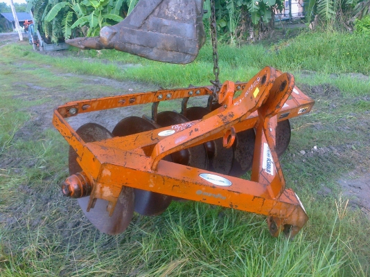 ขายผาน 7 รถคูโบต้าPD267J ใส่ขนาด70แรงขึ้น M70- M105 มี 2 พรวง